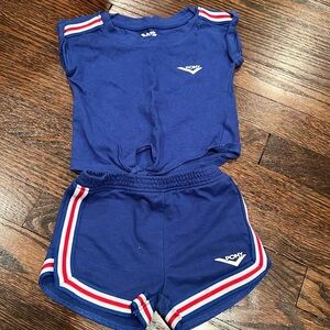 PONY active set shirt and shorts girls 24 months